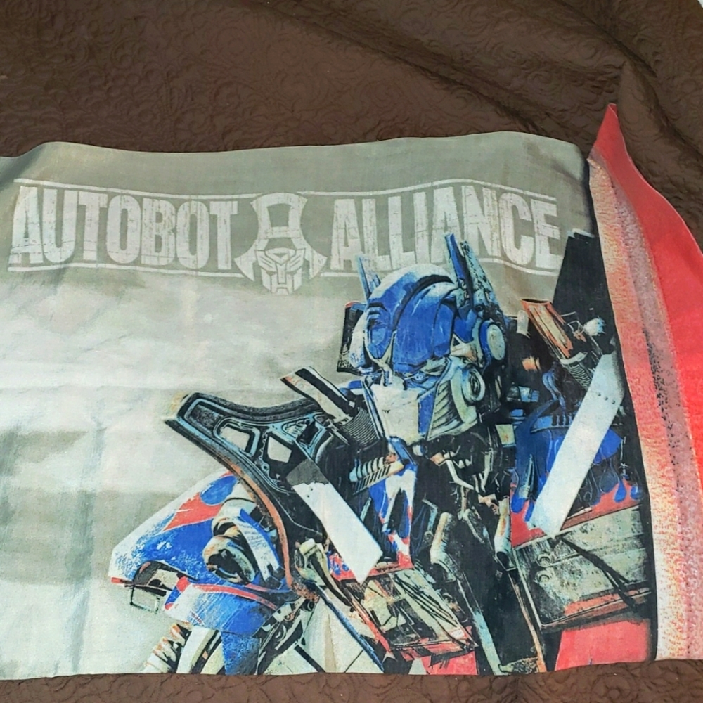 Transformers pillow case single